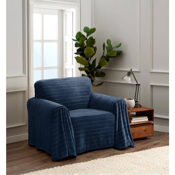 cozy blue chair