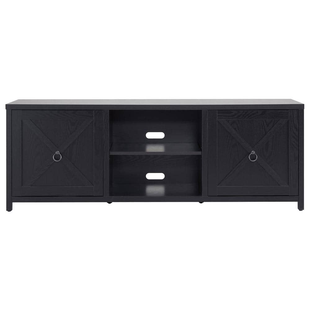 Camden&Wells - Granger TV Stand for Most TVs up to 75" - Black Grain