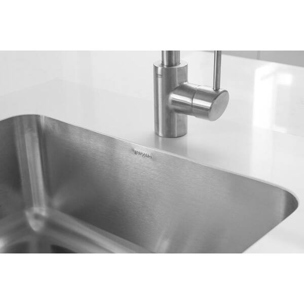TopZero 18-Gauge Stainless Steel 30 in. Single Bowl