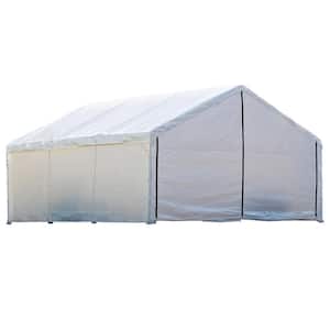 18 ft. W x 40 ft. D x 10 ft. H SuperMax Fire-Rated Canopy Enclosure Kit Frame and Canopy Sold Separately