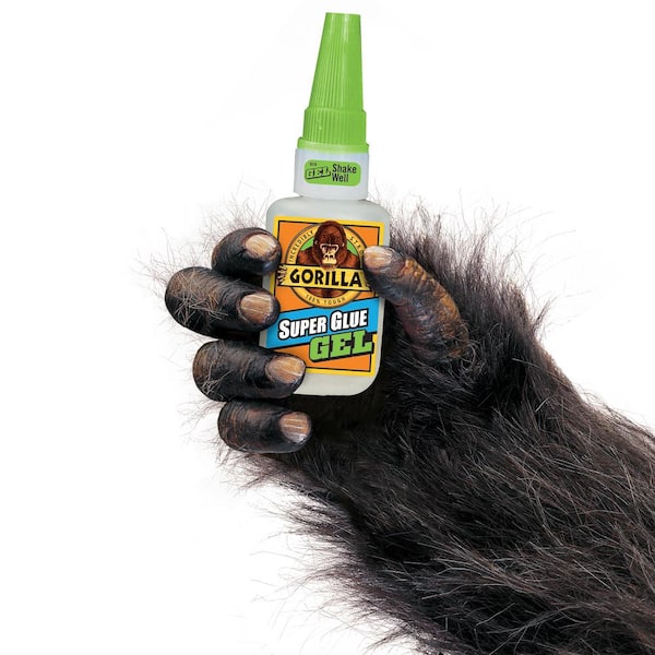Gorilla Super Glue Gel 15g No Run Control Sets in 10 Secs Anti