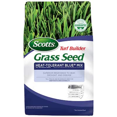 Scotts 7 lb. Turf Builder Grass Seed Heat-Tolerant Blue Mix
