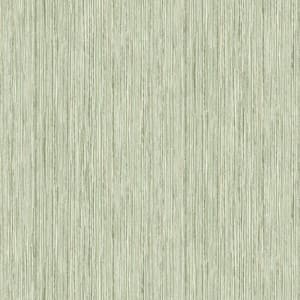 Justina Green Faux Grass Cloth Wallpaper Sample