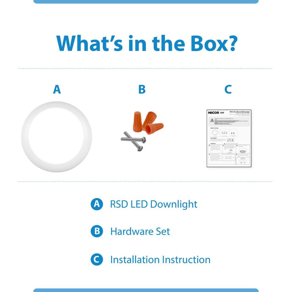 White Round Steel LED Indoor/Outdoor Downlight