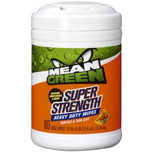 80 Count Super Strength Heavy Duty Wipes (4 Pack)