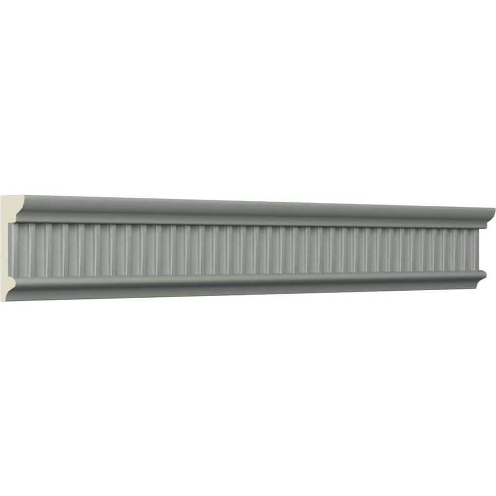 Linus White Polyurethane Decorative Chair Rail Moulding