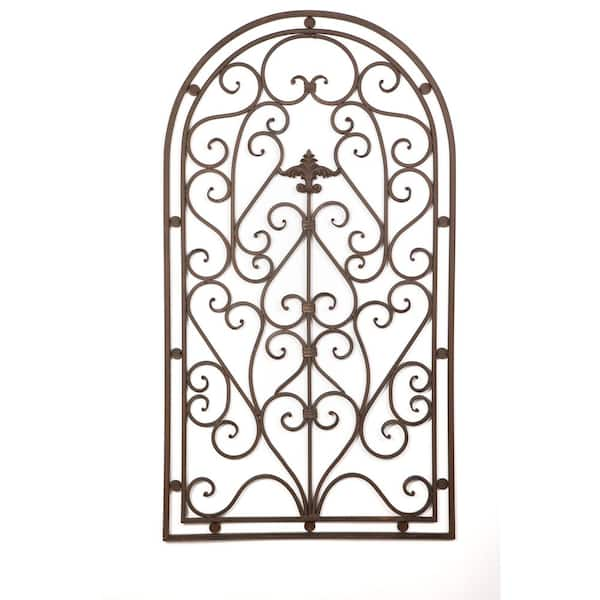 Eva Metal Wall Decor BA9910G - The Home Depot