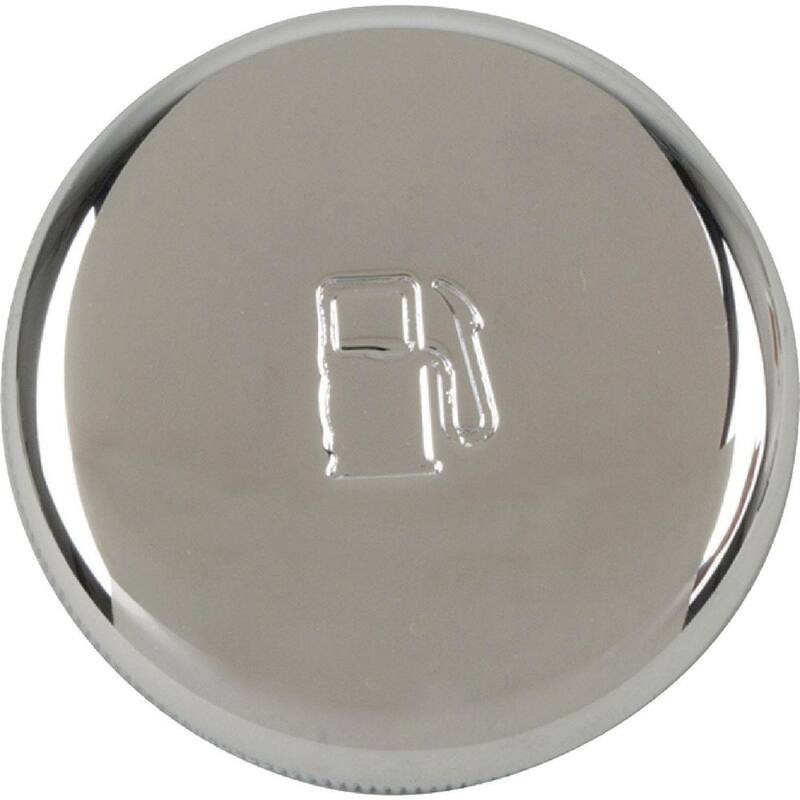 Sealed Fill Cap with Vapor, Chrome/Bronze