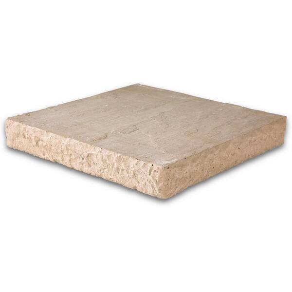 Silver Creek Stoneworks Slate 12 in. x 12 in. x 1.5 in. Cream Concrete Paver (48-Pieces/48 sq. ft./Pallet)