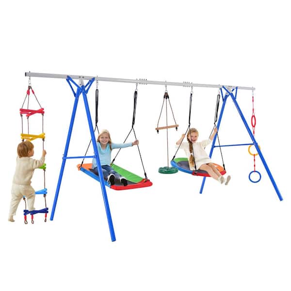 Klo Kick 65ft Ninja Warrior Obstacle Course With Swing, Ninja Warrior Obstacle Course With Swing Ninja Warrior Slackline Boki1022