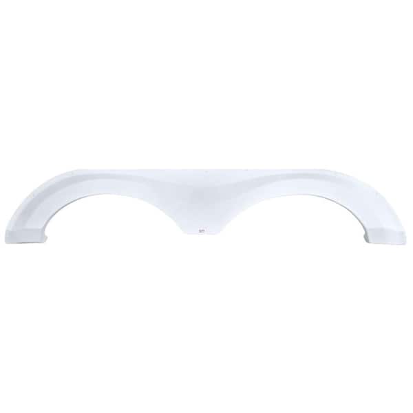 ICON Tandem Axle Fender Skirt FS2694 for Evergreen-Metallic Silver