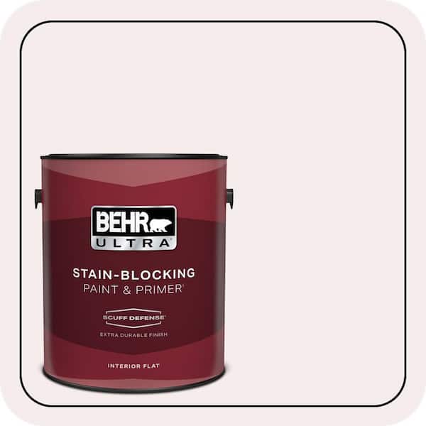 BEHR ULTRA 1 gal. #680E-1 First Blush Extra Durable Flat Interior Paint & Primer