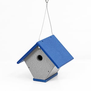OUTDOOR LEISURE Model GM32-2BLG Wren or Chickadee Bird House Made of High Density Poly Resin