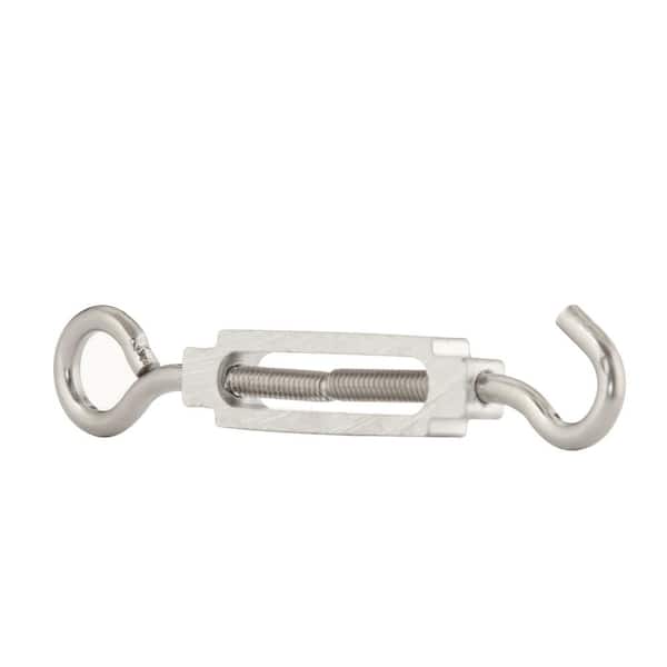 Everbilt 1/4 in. x 5-1/4 in. Stainless Steel Hook and Eye