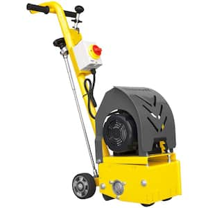 Electric 8 in. Concrete Scarifier Planer Grinder for Sidewalk Trip Hazard Repair, Traffic Line Removal