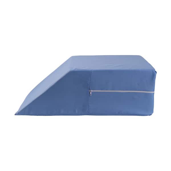 Hastings Home 31-in x 24-in Polyester Fiber Oblong Bed Wedge Pillow in the  Orthopedic Pillows & Cushions department at