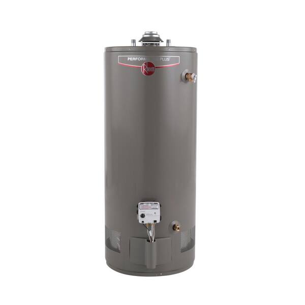 Rheem Performance Plus 40 Gal. Tall 9-Year 40,000 BTU Natural Gas Tank  Water Heater XG40T09HE40U0 - The Home Depot