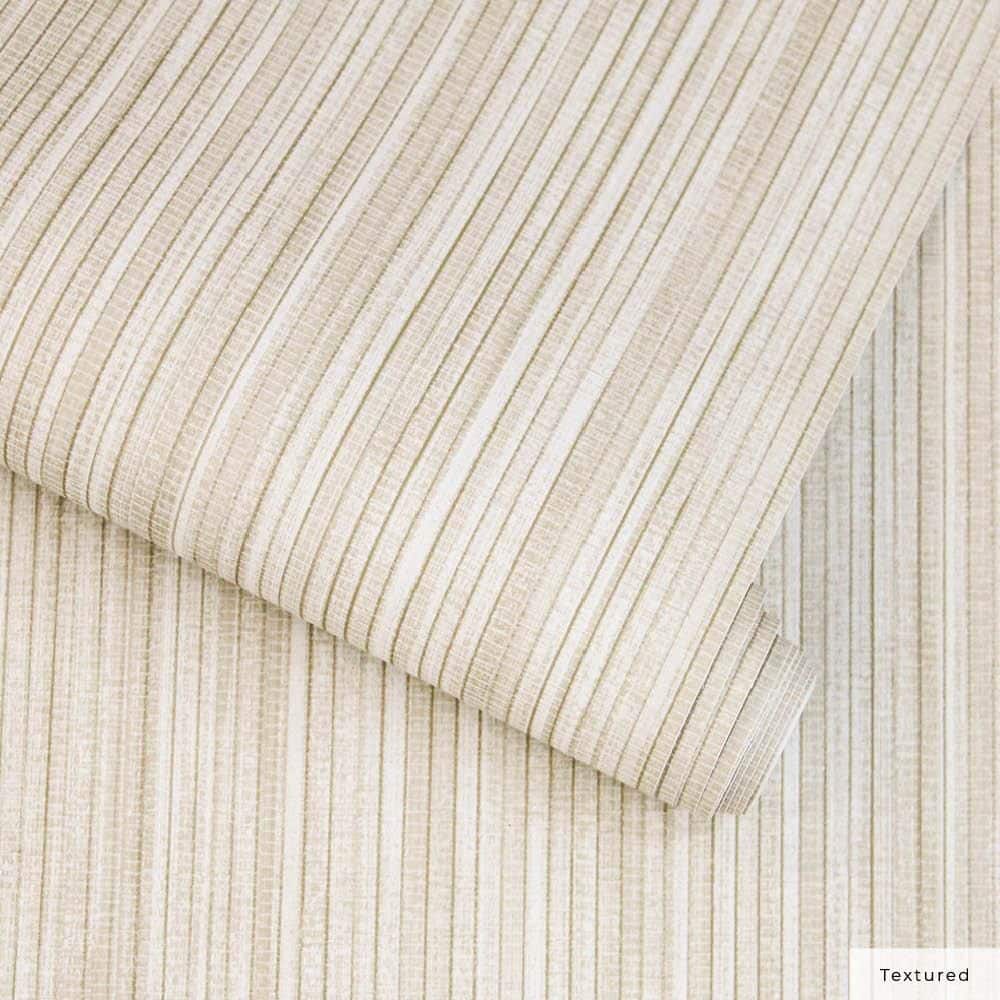 Sand Textured Grasscloth Peel and Stick Wallpaper Roll