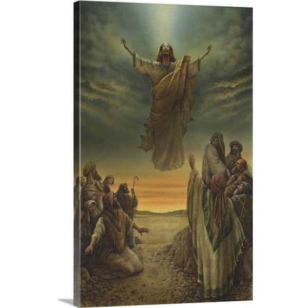 GreatBigCanvas "Jesus Ascending into Heaven" by Val Bochkov Canvas Wall Art