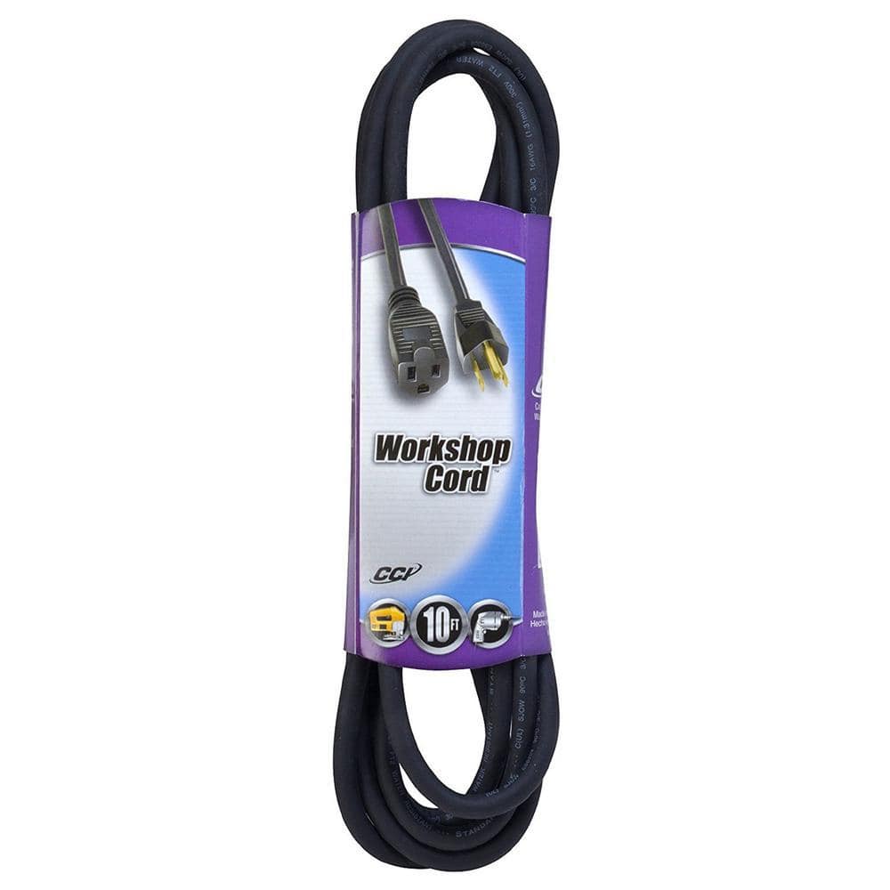 UPC 029892022112 product image for 10 ft. 16/3 SJOW Outdoor Light-Duty Workshop Extension Cord | upcitemdb.com