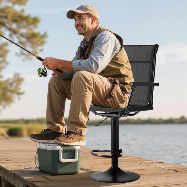 SKYSHALO Hunting Chair for Fishing, Camping, 360° Silent Swivel