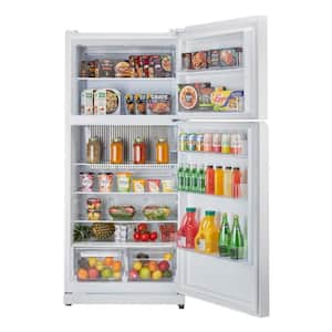 Off-Grid 34.6 in. 19 cu. ft. Propane Top Freezer Refrigerator in White