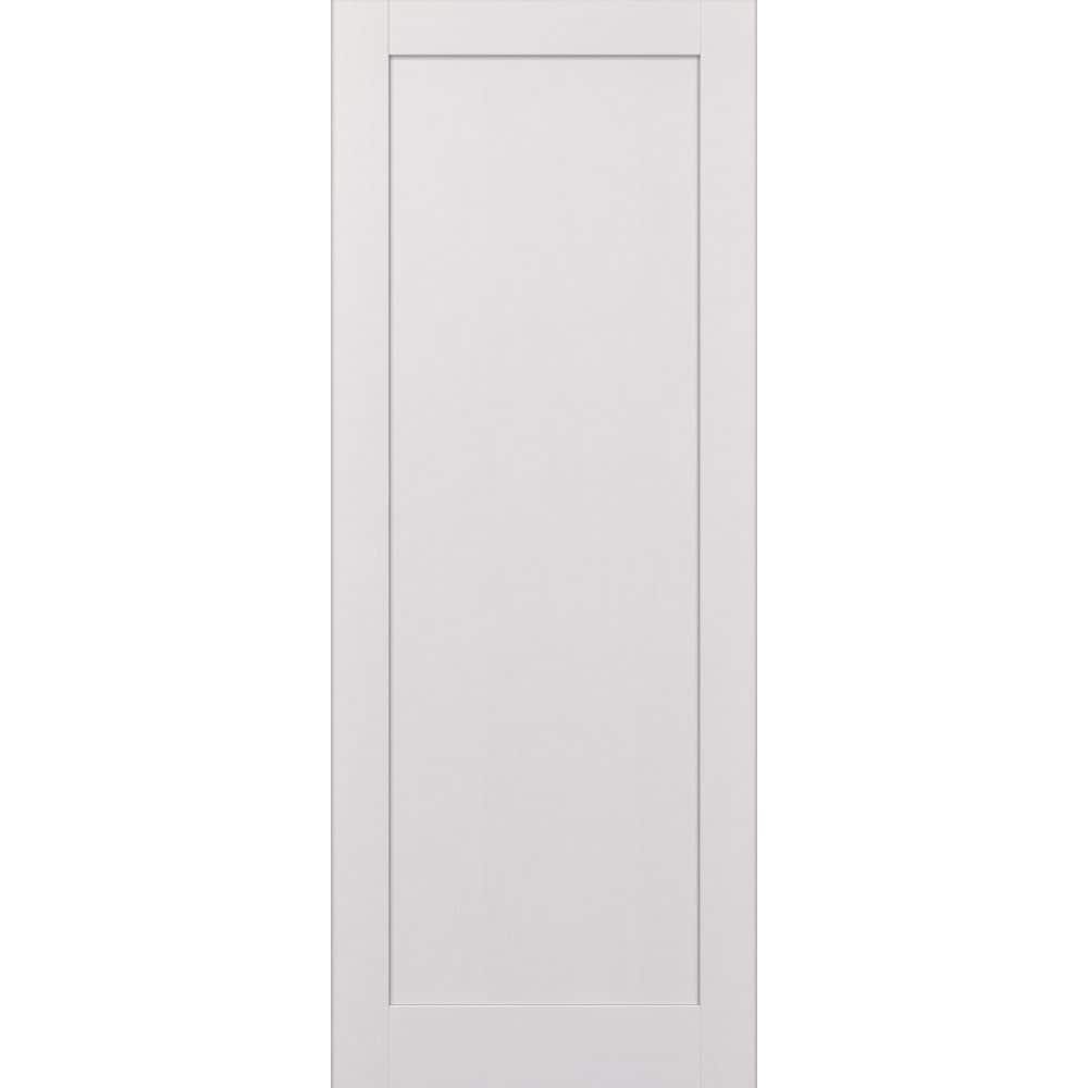 Shaker 1 Panel N 36 in. х 84 in. No Bore Bianco Noble Solid Composite Core Wood Interior Door Slab price history on PriceWatchPro