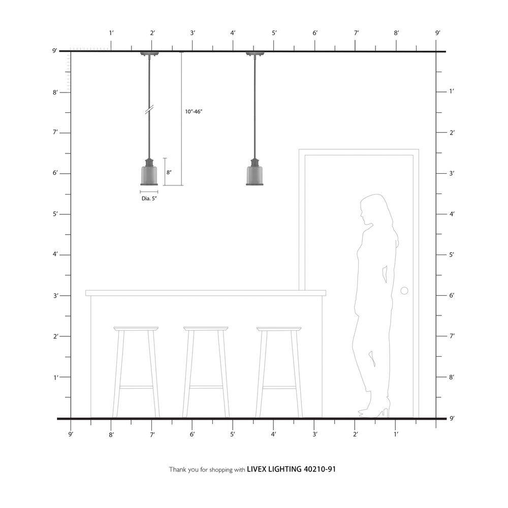Elegant Brushed Nickel Mini Pendant with Double-Shaded Handcrafted Glass
