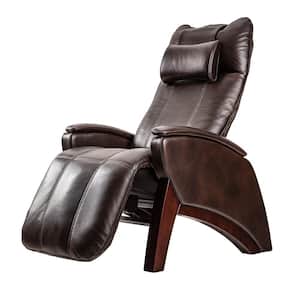 Sonno XT-2 Series Brown Leather Powered Recliner Massage Chair with Remote, Air Massage, Heated Lumber, and Memory Foam