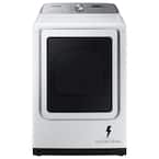 Samsung 7.4 cu. ft. Vented Smart Electric Dryer in White with