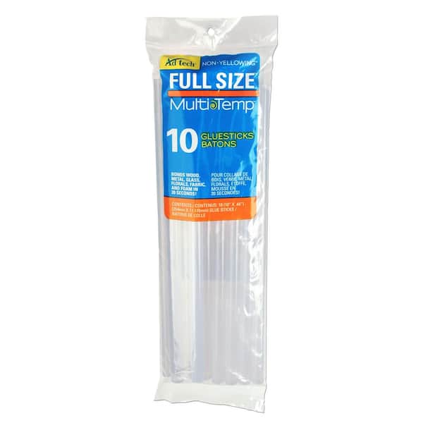AdTech 10 in. Full Size Multi-Temperature Glue Sticks