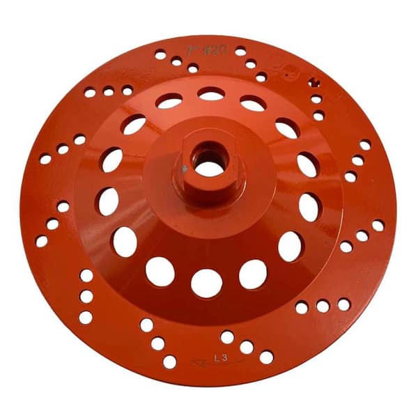 EDiamondTools 7 in. Concrete, Segmented Rim, 24 Diamond Blade