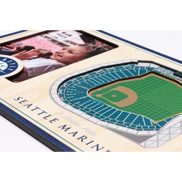 YouTheFan MLB Seattle Mariners Wooden 8 in. x 32 in. 3D Stadium  Banner-T-Mobile Park 0952596 - The Home Depot