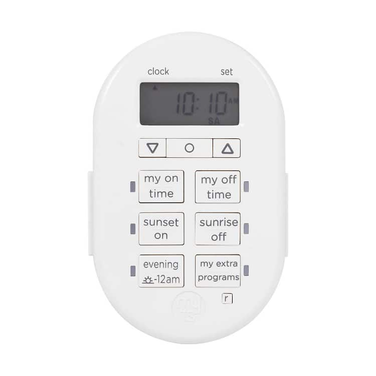 myTouchSmart 7-Day Programmable Indoor Plug-In Digital Timer