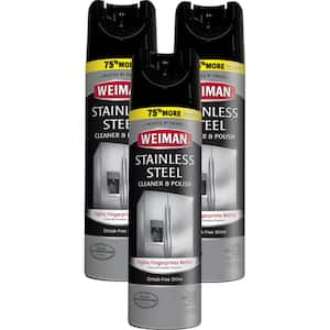 17 oz. Stainless Steel Cleaner and Polish Aerosol (3-Pack)