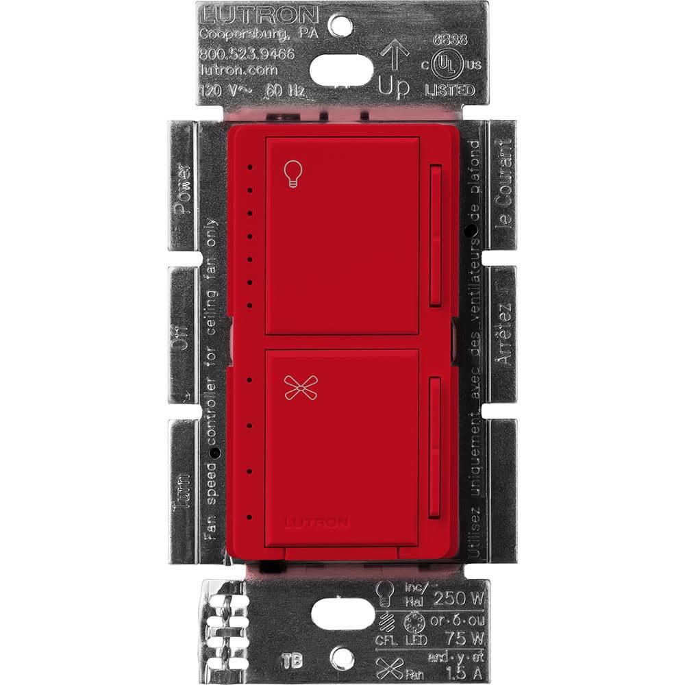 Maestro Dual LED Plus Dimmer and Fan Control, No Neutral Required, 1. 5A Fan/75W LED, Single Pole, Hot (MACL-LFQ-HT) price history on PriceWatchPro