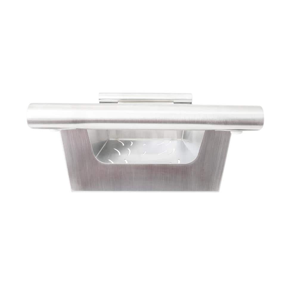 Large Satin Stainless Steel Over Sink Colander Rack