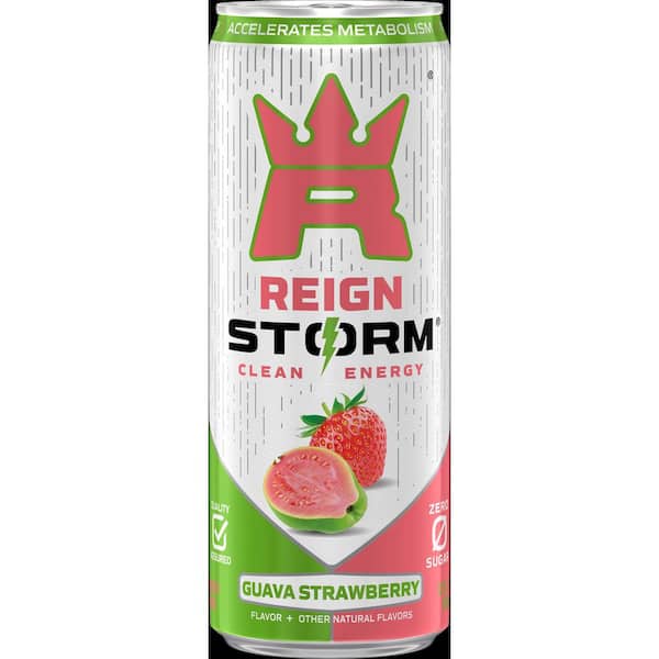 Reign Storm Guava Strawberry 12oz