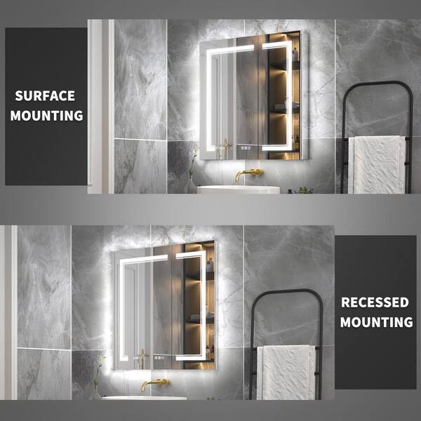 ExBrite Deluxe 30 in. W x 32 in. H Rectangular Recessed