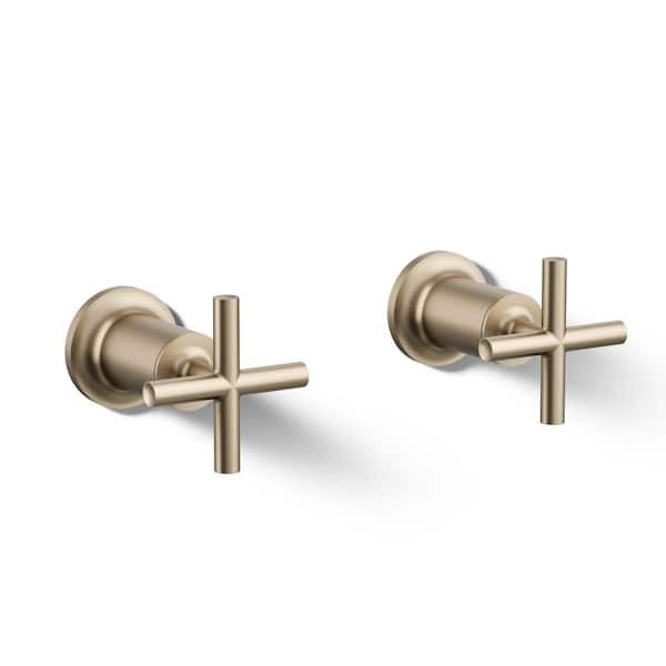KOHLER Purist Tub Faucet Handle Trim, Vibrant Brushed Bronze