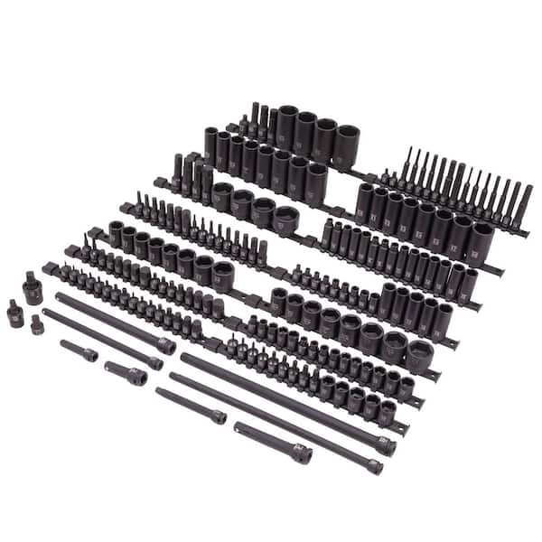 Mixed Drive Master Impact Socket Set (181-Piece)