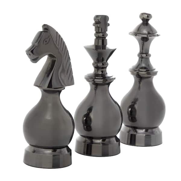 King Chess Piece #1 Metal Print