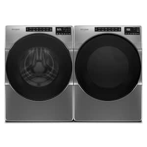 7.4 cu. ft. Vented Electric Dryer in Chrome Shadow