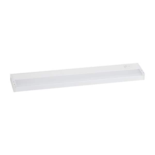 Vivid II 18 in. Hardwired or Plug In White 3000K 900 Lumens Integrated LED Linkable Under Cabinet Light