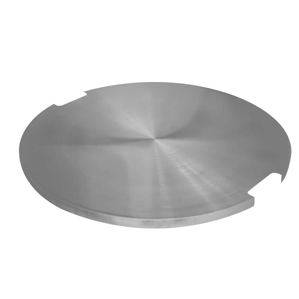 Stainless Steel Fire Pit Lid, Fire Pit Cover Round Metal
