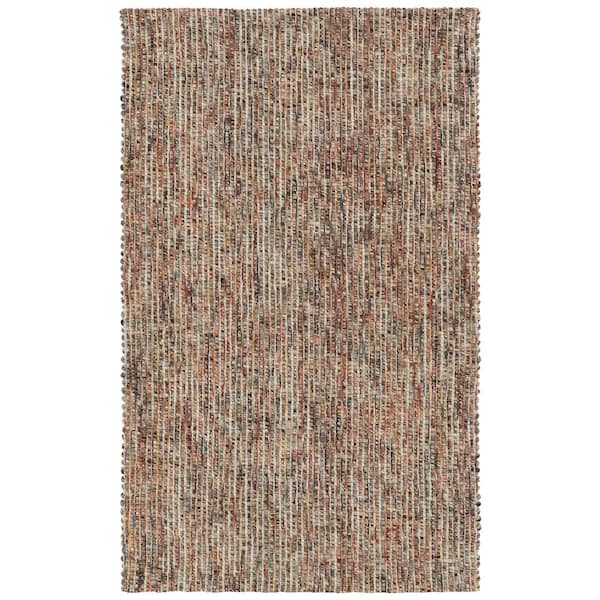 Addison Rugs Sierra 1 Sunset 5 ft. x 7 ft. 6 in. Tonal Solid Wool Indoor Area Rug