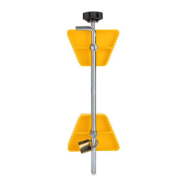 Camco Small RV Wheel Stop with Lock