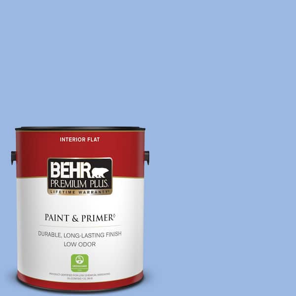 BEHR PREMIUM PLUS 1 gal. #P530-3 Honest Flat Low Odor Interior Paint & Primer