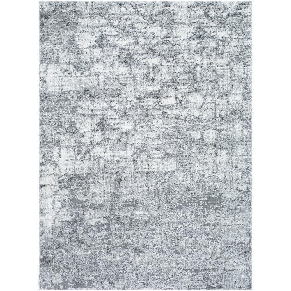 Andorra Plus Gray/Cream Abstract 8 ft. x 10 ft. Indoor Area Rug price history on PriceWatchPro