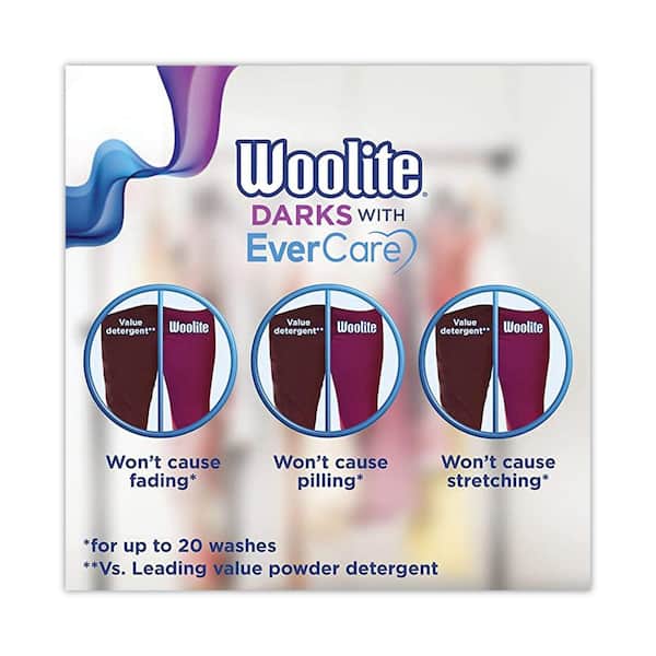 Woolite DARKS Liquid Laundry Detergent, 66 Loads, 100oz, Regular & HE